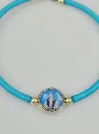 Religieuze Armband Heilige Maria Wonderdadige - Turquoise