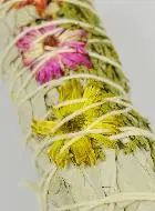 Smudge Stick Witte Salie met Madelief en Ceder Blaadjes 30g
