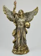 Bronzen Beeld van de Aartsengel Sint Jophiël - 35cm