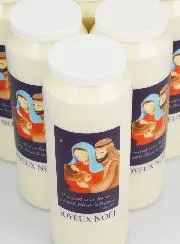 6 Noveen Kaarsen Vrolijk Kerstmis