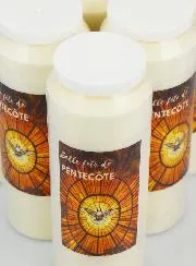 Set 10 Noveenkaarsen Vrolijk Pinksteren