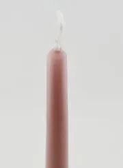 Gotische Kaars Kleur Woodrose - 25cm