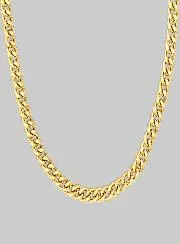 Verguld Collier 50cm - Gourmet Schakel 2,4mm