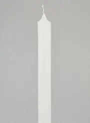 Grote Diner-kaars 35cm - Wit