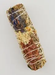 Smudge Stick Witte Salie - Roze en Blauwe Lavendel
