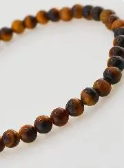 Edelsteen Armband van Tijgeroog - 4mm