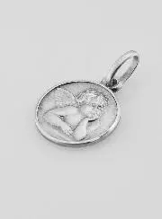 Medaille 925 Zilver Beschermengel - 12mm