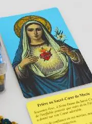 Religieuze Wierook Heilig Hart van Maria met Gebed