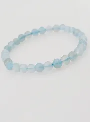 Edelsteen Armband van Chalcedoon - 6mm AA