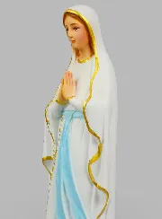Religieus Beeld van Onze Lieve Vrouw van Lourdes Beschilderd – 40 cm