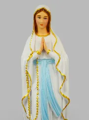 Religieus Beeld van Maria van Lourdes Beschilderd – 50cm