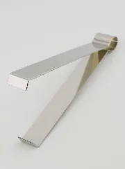 Kolen Tang van Roestvrij Staal Zilverkleurig - 13cm