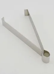 Kolen Tang van Roestvrij Staal Zilverkleurig - 13cm