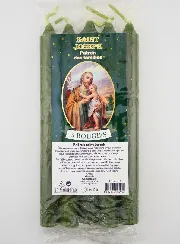 Doorgekleurde Kaarsen Sint Jozef 14 cm - Set van 5