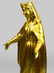 Groot Beeld van Onze-Lieve-Vrouw van Fourvière - 60cm