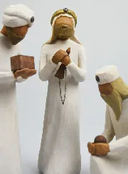 Wilgenboom religieus beeld - De Drie Wijzen