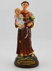 Beeld Heilige Antonius van Padua 12cm