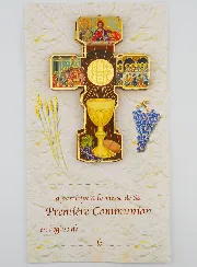 Communie Geschenk - Kruis en Certificaat