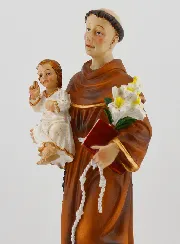 Beeld Heilige Antonius van Padua 20 cm