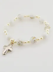 Armband Tientje Kind - Wit