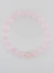 Edelsteen Armband van Roze Calciet - 10mm