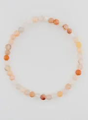 Edelsteen Armband met Perzik Aventurijn - 4mm