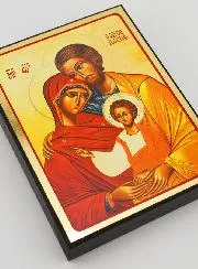 Religieus Icoon Heilige Familie - 14 cm