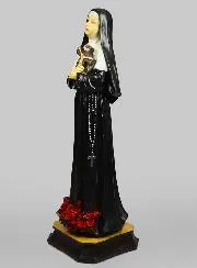 Religieus Beeld van Heilige Rita met Rozen - 60cm