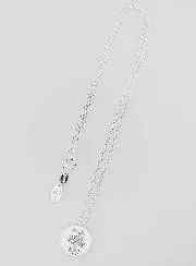 Religieus Collier Levensboom Wortels Penning - 925 Zilver