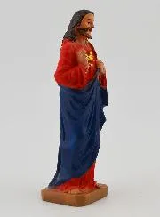 Religieus Beeldje Heilig Hart van Jezus - 7cm