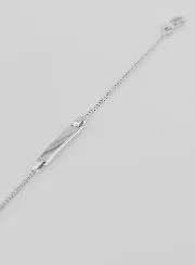 Zilveren Doop Armband - 1,4mm Schakel