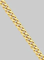 Collier 45cm 375 Goud - Gourmet Schakel 1,2 mm