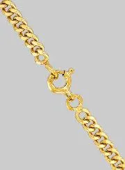 Collier 45cm 375 Goud - Gourmet Schakel 1,2 mm