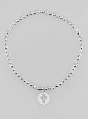 Bol Armband Opengewerkt Kruis - 925 Zilver