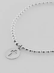 Bol Armband Opengewerkt Kruis - 925 Zilver