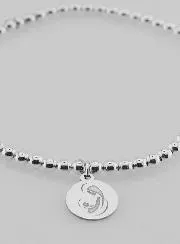 Bol Armband Maria met Kind - 925 Zilver