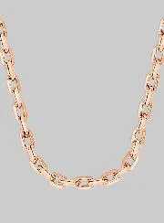 Collier 45cm Anker Schakel 1,4mm - Roségoud Verguld