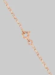 Collier 45cm Anker Schakel 1,4mm - Roségoud Verguld