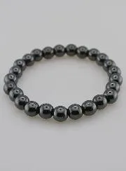 Edelsteen Armband van Hematiet - 8mm