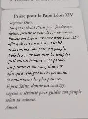 Religieuze Wierook Palo Santo en Gebed voor Paus Leo XIV