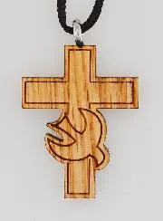 Hanger Kruis Vormsel - Duif van de Heilige Geest
