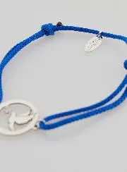 Zilveren Armband met Koord - Heilige Geest