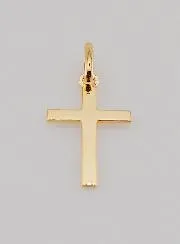Kruis Hanger 9 Karaats Goud - 16mm