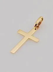 Kruis Hanger 9 Karaats Goud - 16mm