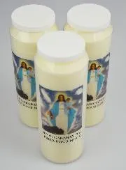 Set 3 Noveenkaarsen Onze Lieve Vrouw van Garabandal