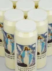 Set 20 Noveenkaarsen Onze-Lieve-Vrouw van Garabandal
