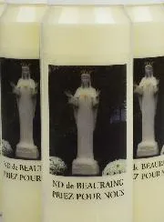 Set 6 Noveenkaarsen tot Onze Lieve Vrouw van Beauraing