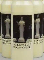Set 10 Noveenkaarsen Onze Lieve Vrouw van Beauraing