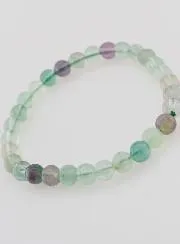 Edelsteen Armband van Fluoriet AB - 6mm