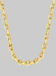 Verstelbaar Verguld Collier 40cm - Anker Schakel 1.3mm